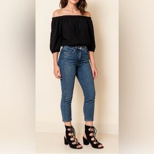 Black Suede Lace Up Block Heel